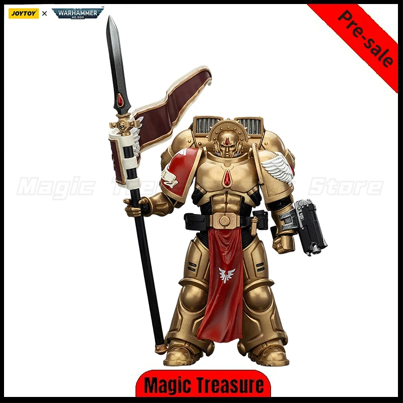

【Pre-sale】JOYTOY 1/18 Warhammer 40K Action Figure Blood AngelsSanguinary Guard 3 with Angelus Boltgun and Encarmine Spear Gift