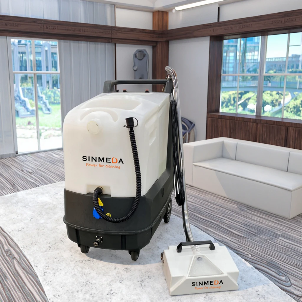 Commercial 55-Liter Carpet Cleaning Machine Heavy-Duty Steam Cleaner For Sofa Curtain Mattress Stain Removal Electric Plastic