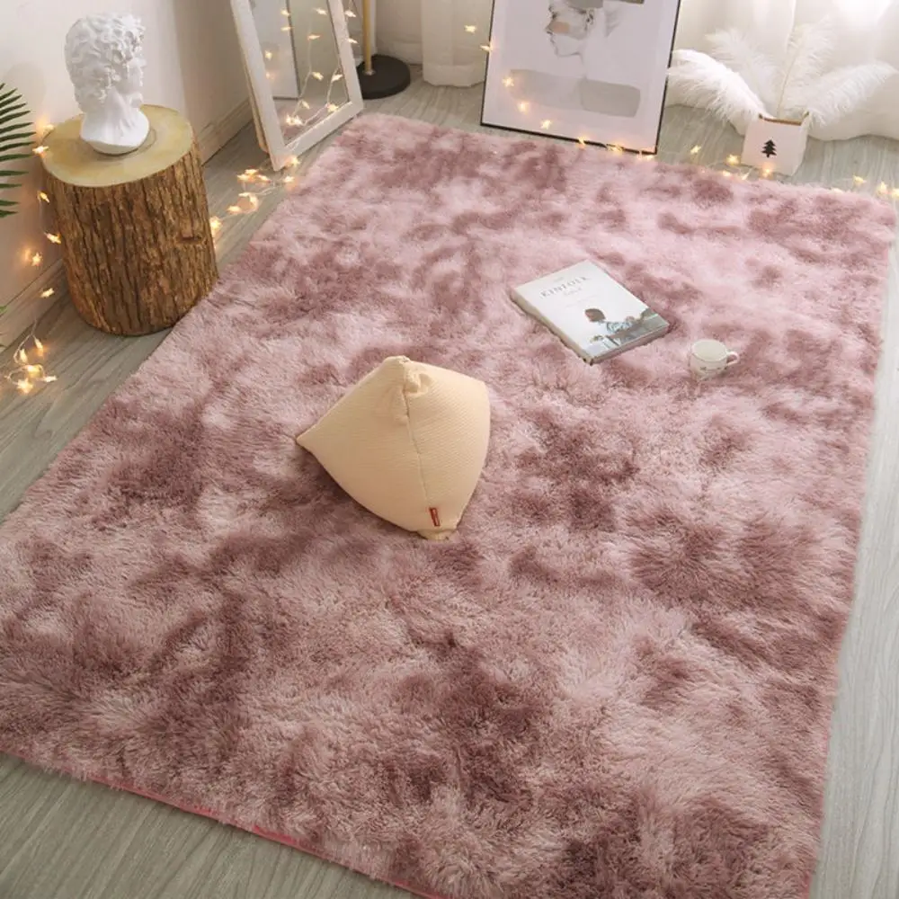 

VIKAMA Plush Carpet, Living Room Decoration, Children's Bedroom Carpet, Corridor Plush Mat, Anti-Slip Plush Carpet