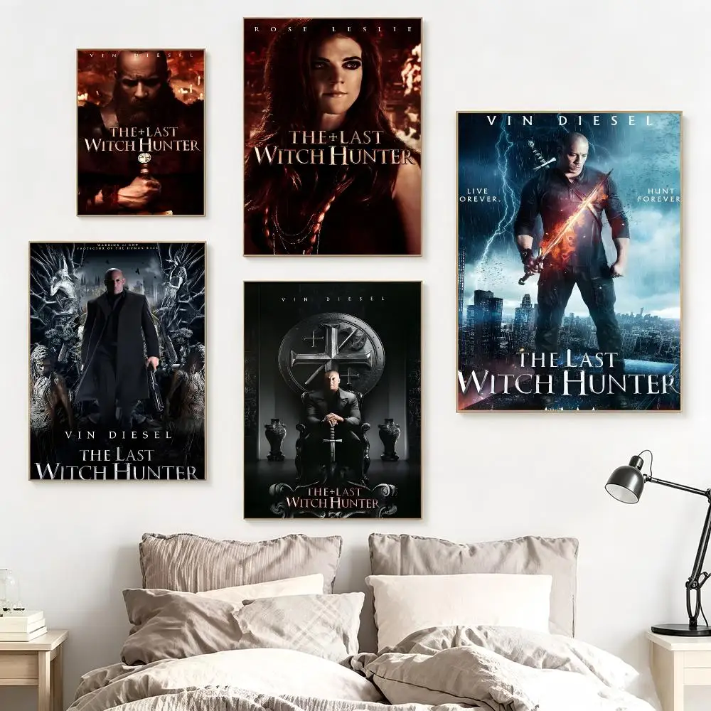 Classic Movie T-The Last Witch Hunter Poster impermeable para el hogar sala de estar dormitorio bar decoracion estetica