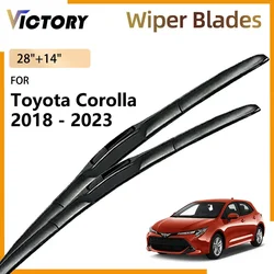 Front Wiper Blades For Toyota Corolla E 210 2018 - 2023 2020 2019 Hatchback Touring Sports Windshield Windscreen Window Brushes