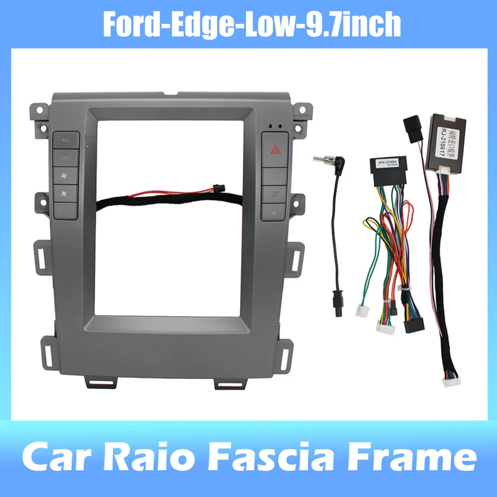 

9.7-inch 2din Car Radio Dashboard For Ford-Edge-Low Stereo Panel, For Teyes Car Panel With Dual Din CD DVD Frame