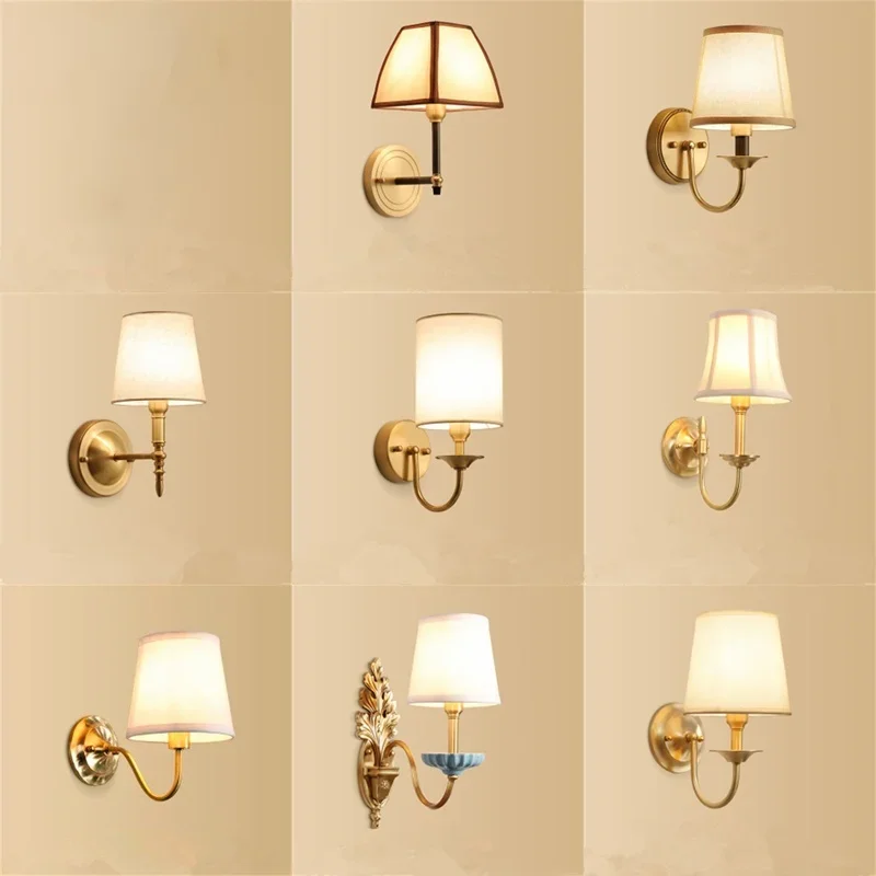 

E14 LED Wall Lamp Nordic Mirror Light Fixtures Modern for Home Decor Living Room Bedroom Loft Industrial Luminaire