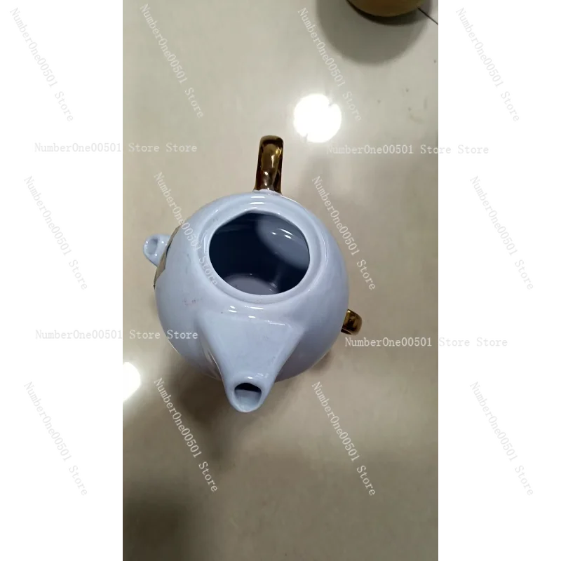 2024 Simple Ceramic Teapot for Hot Cold Water Tea Brewing and Home Decor
