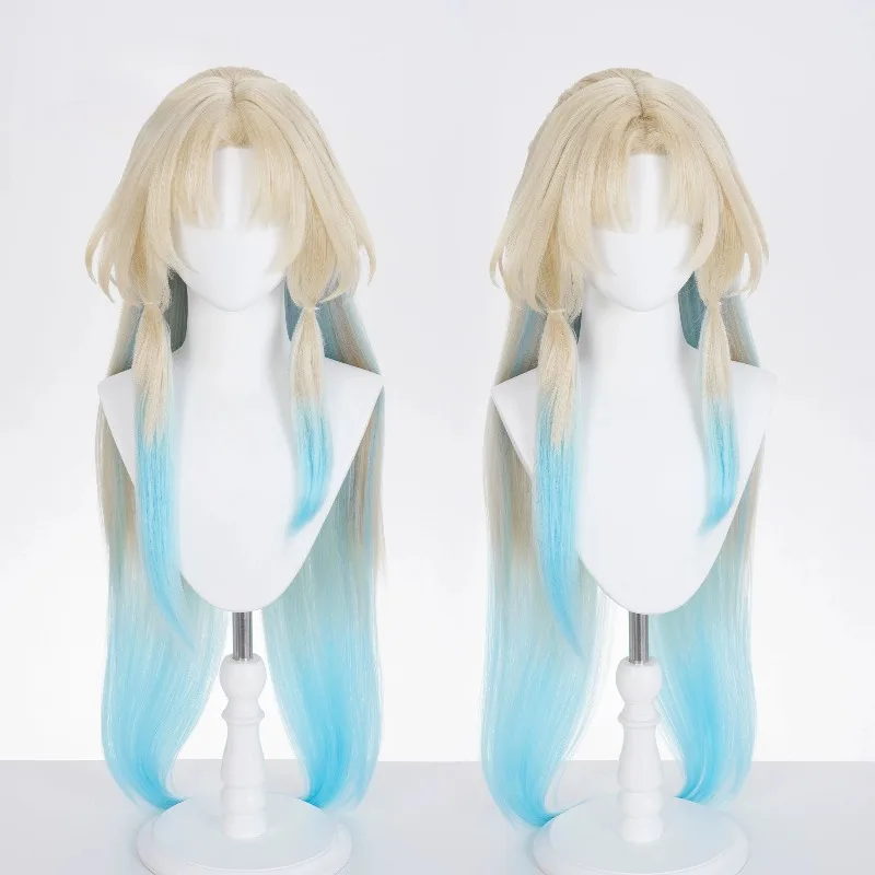 

Game Honkai：Star Rail Pearl Cospslay Wig Anime Accessories Long Hair for Adult Women Halloween Party Roleplay Costume Props