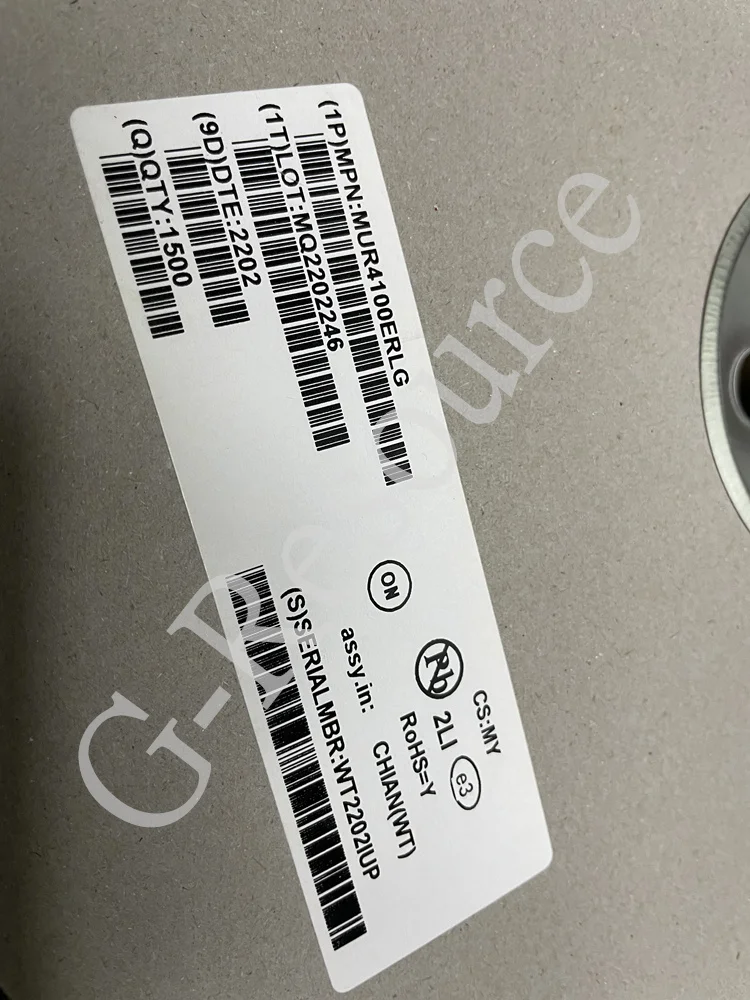 (50pcs) MUR4100 MUR4100ERLG DO-201AD 4A 1000V Super fast recovery diode