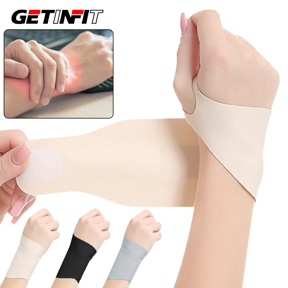 

1Pcs Thin Adjustable Wrist Guard Sprain Wrist Brace Sore Wrist Tendon Sheath Wrist Joint Fixed Pressure Hand Protector Woman