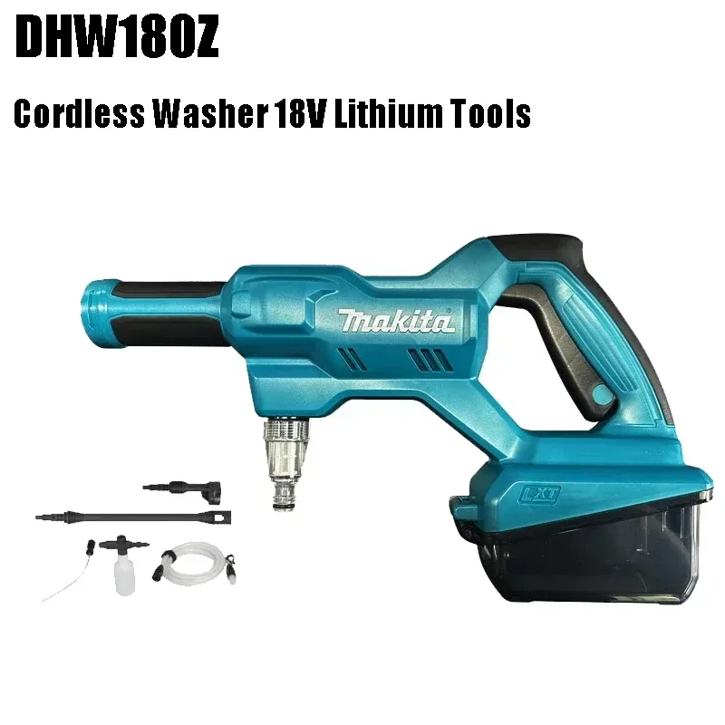 Imagem -02 - Makita-ferramenta Bare Washer sem Fio Ferramentas de Lítio 18v Limpeza Familiar Limpeza Eficiente Ferramentas Elétricas Makita Dhw180z Dhw180z