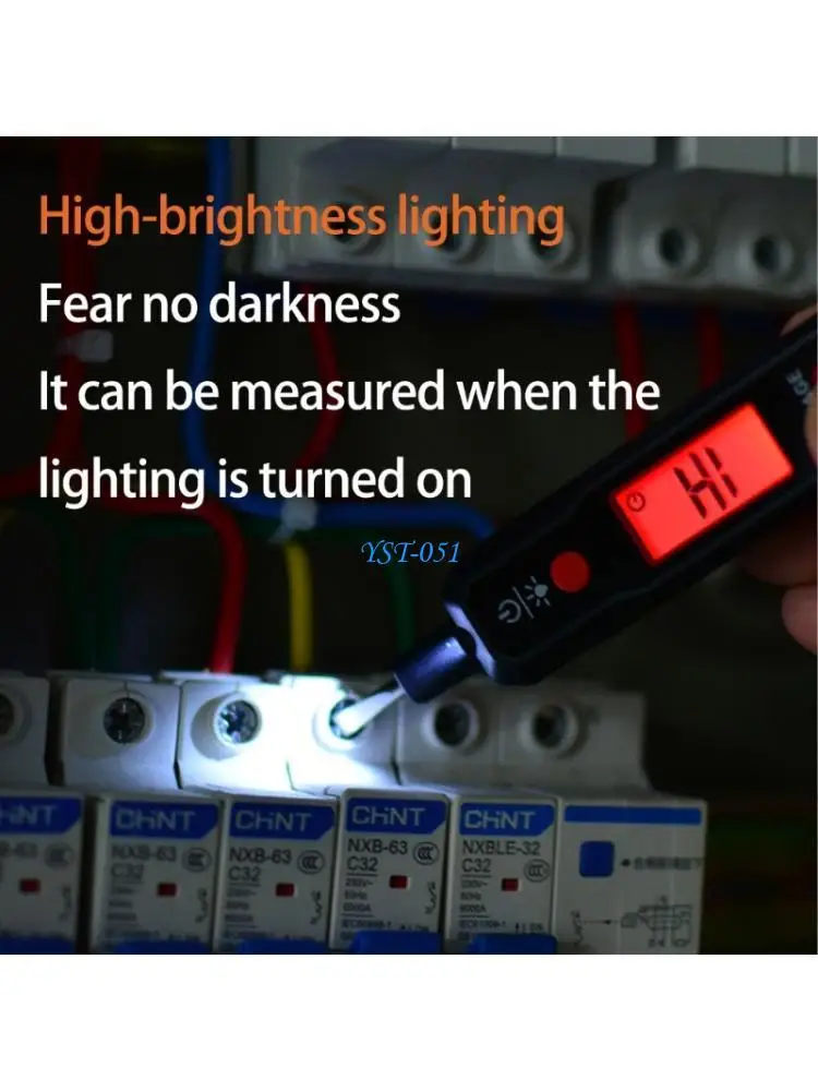 

E15A AC12V-1000V Not-Contact Electrical Tester Pen Detectors Tool With LED