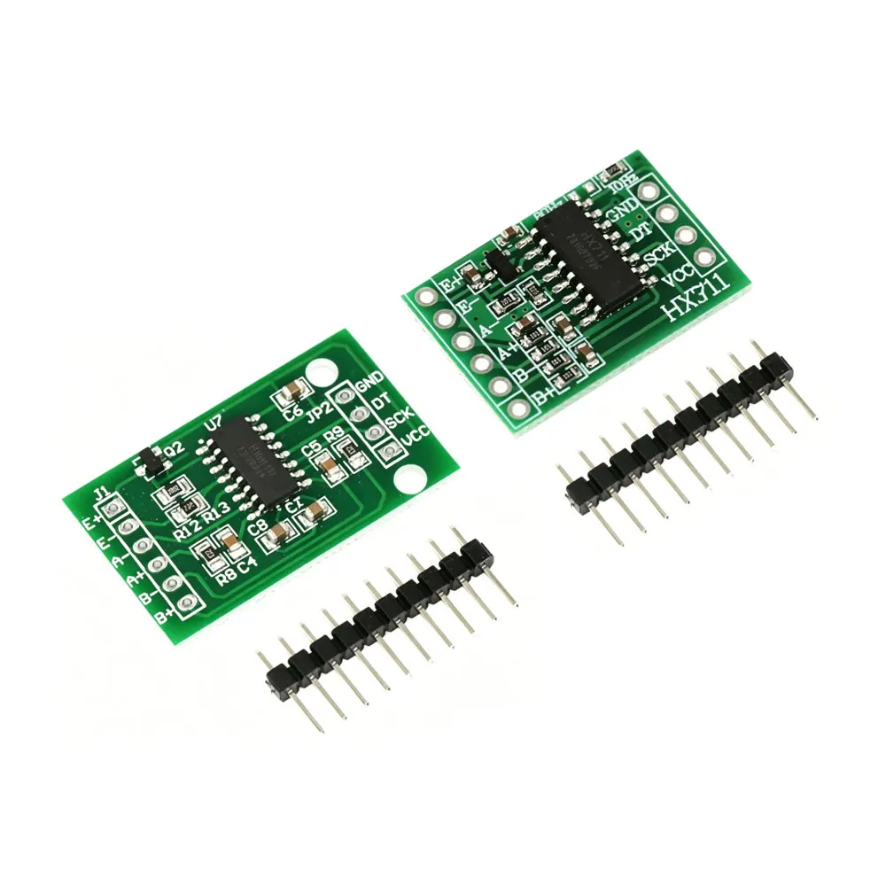 1-5pcs HX711 AD serial port module single-chip electronic scale weighing sensor 24-bit precision pressure sensor