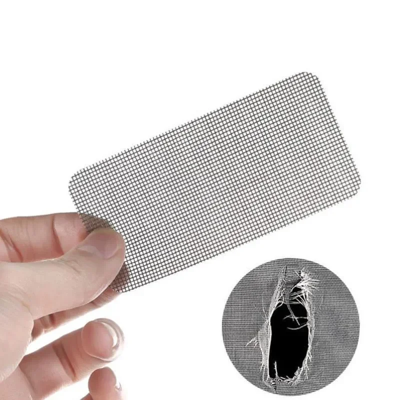 5pcs Fix net Anti mosquito Insect Fly Bug Stickers Mesh for screen curtains repair door window drainage hole ventilatie cover