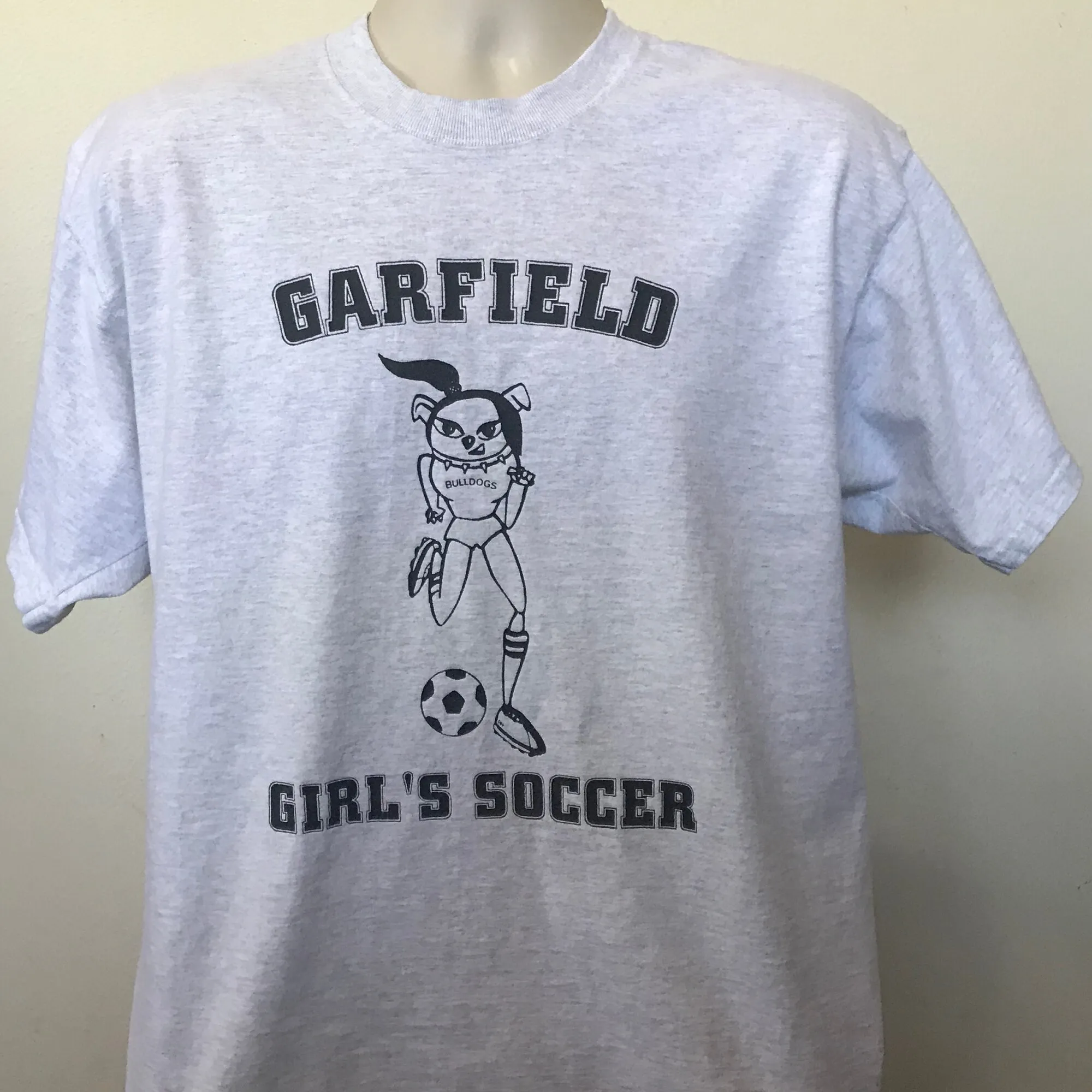 Vintage Soccer T Shirts Bulldogs Girls Tops And Shirt Womens