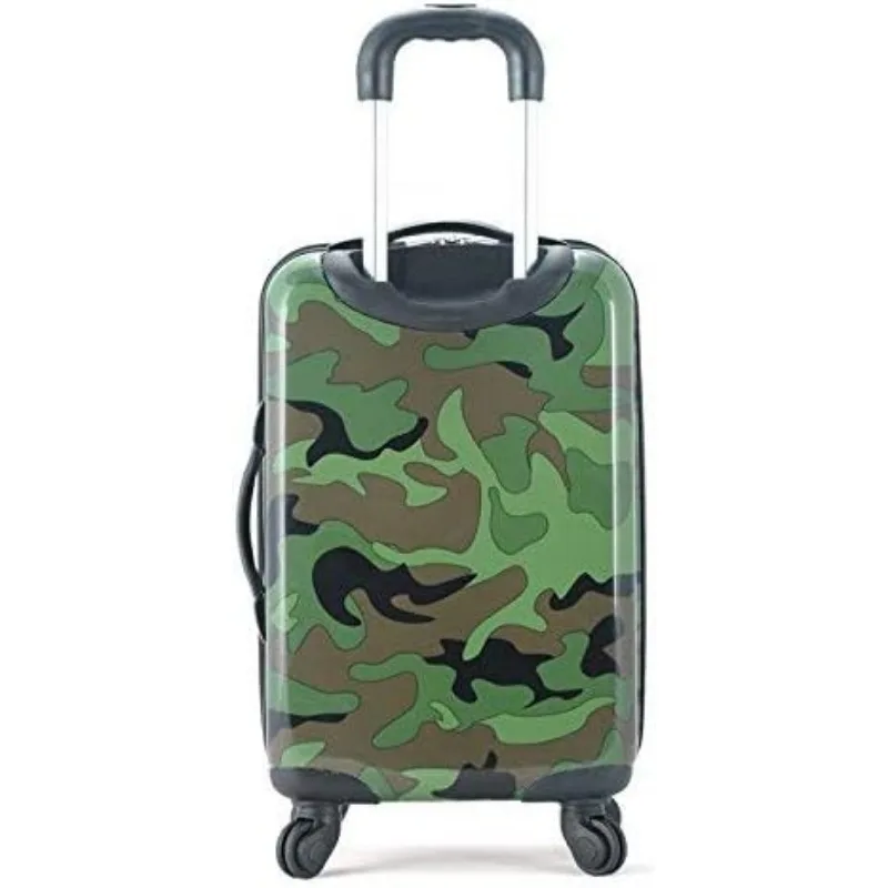 Hardside Expandable Spinner Wheel Luggage, CAMO, Carry-On 20"