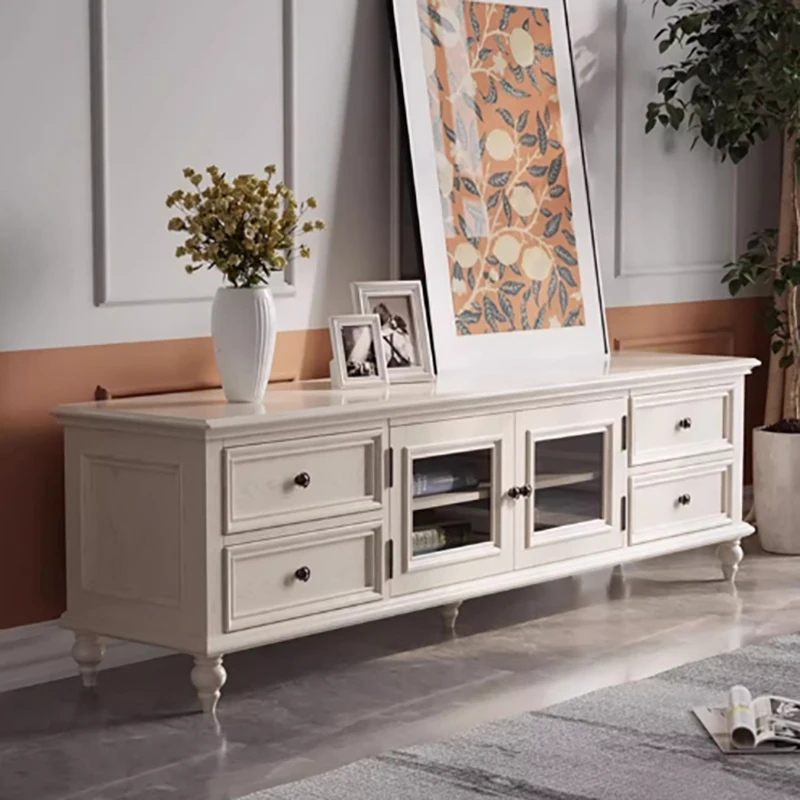 

Aesthetic Trendy Tv Stand Drawers Storage Luxury Design Tv Stands Modern Nordic Retro Mueble Tv Salon Living Room Furniture
