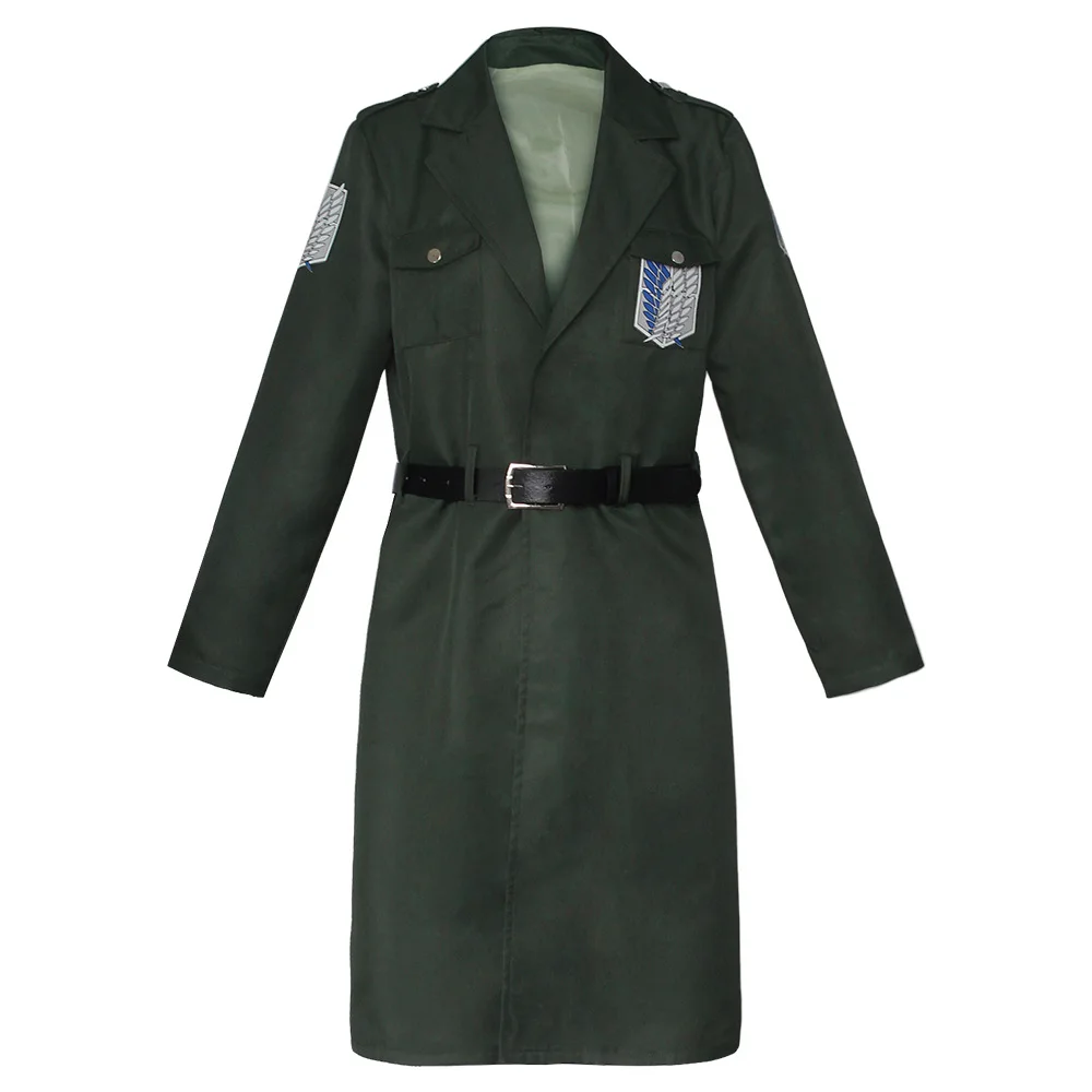 Disfraces de anime para juegos de rol, chaquetas de soldados de la Legión de Reconocimiento, cortavientos, uniformes, ropa