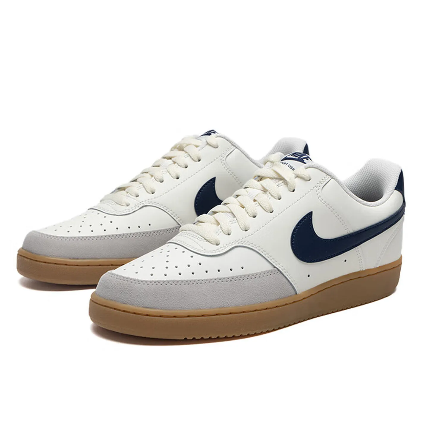 Nike Court Vision Low Retro Skate Shoes Lightweight Comfort, Slip-Resistant & Durable Unisex Skate Shoes HF1068-133