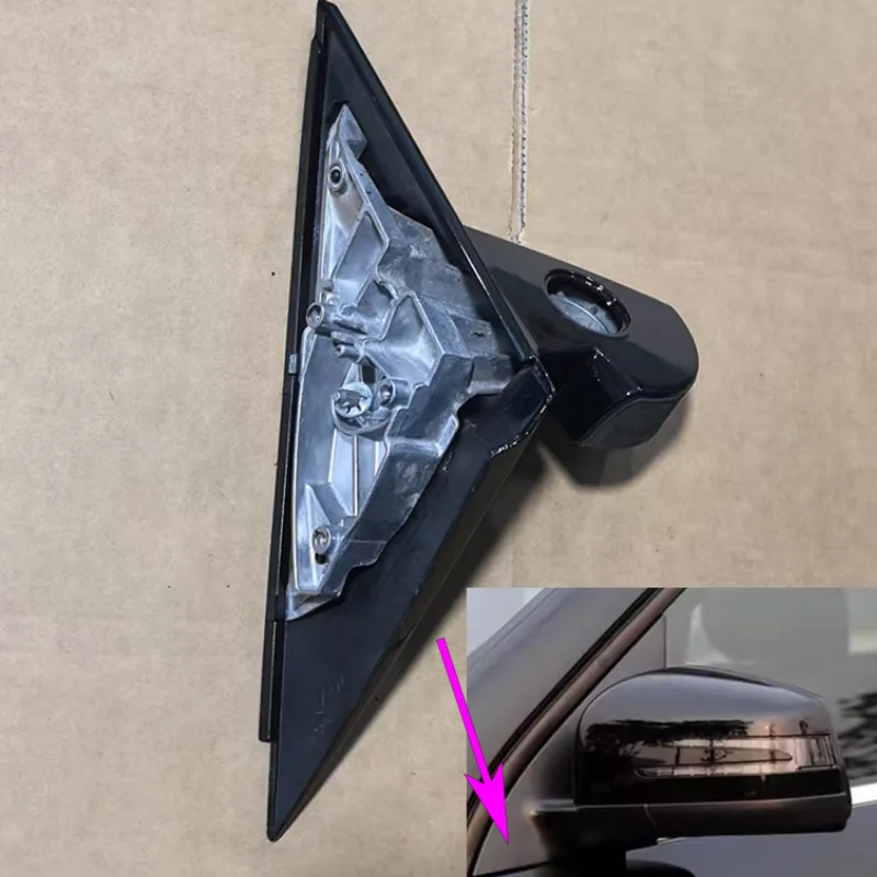 Frontscheibe Dreieck Trim Platte Spiegel Garnieren Abdeckung Panel Basis Halter Für Mercedes-Benz W212-E200 E250 E300 E400 E500E550 E63S