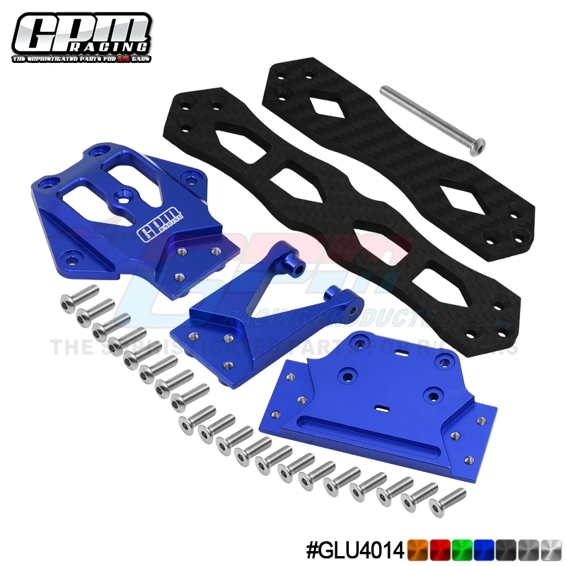 

GPM Carobn Fiber &Alloy Top Deck Battery Mount For LOSI 1/10 Lasernut Tenacity