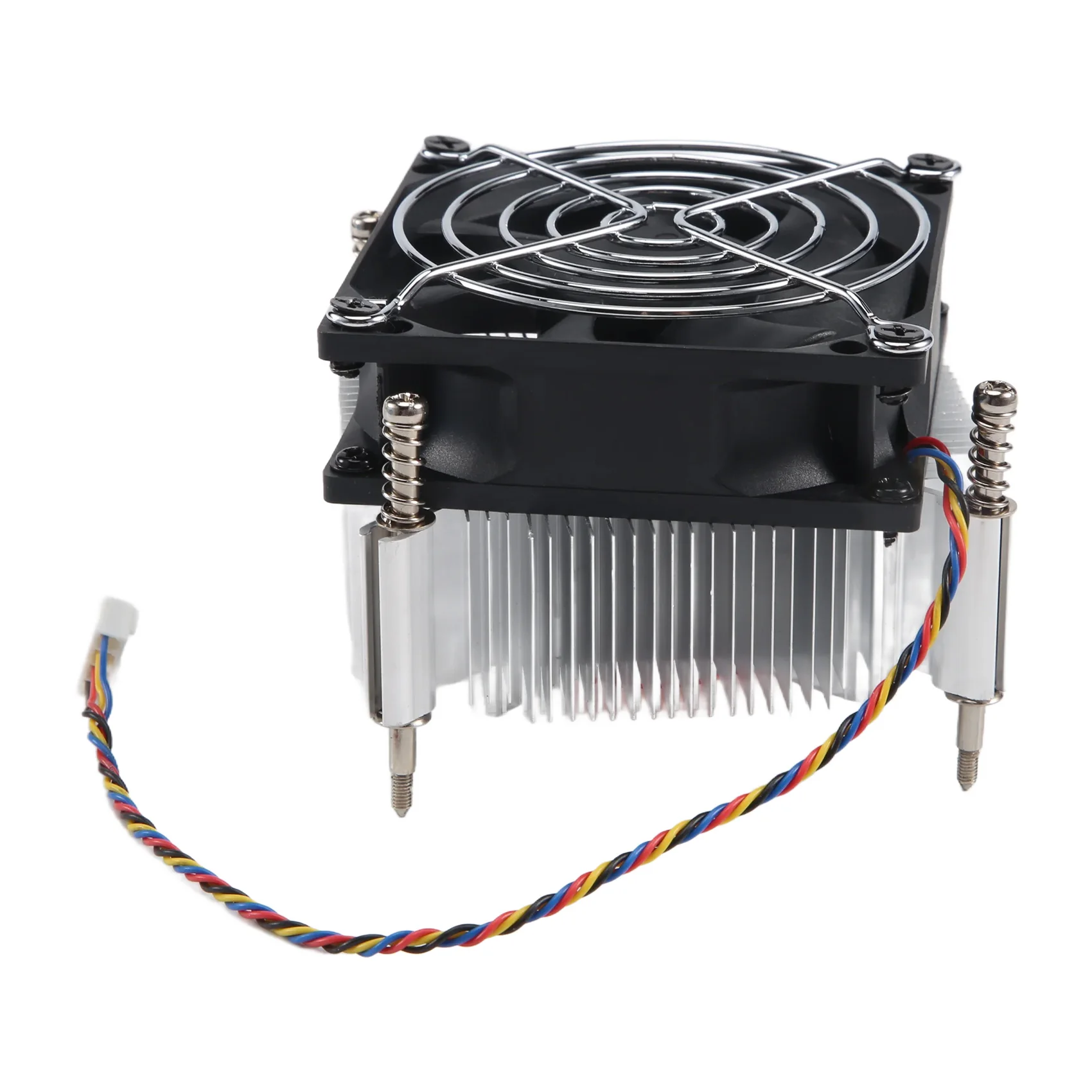 CPU Cooler Fan Cooling 1366 2011 1155 4-Pin Wire Temperature Control and Speed Control Radiator for X58 X79