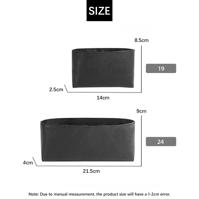 EverToner Microfiber paper Insert bag for H-Constance 19/24 Bag Multi-Functional Cosmetic Scratch-Resistant Inner Protector