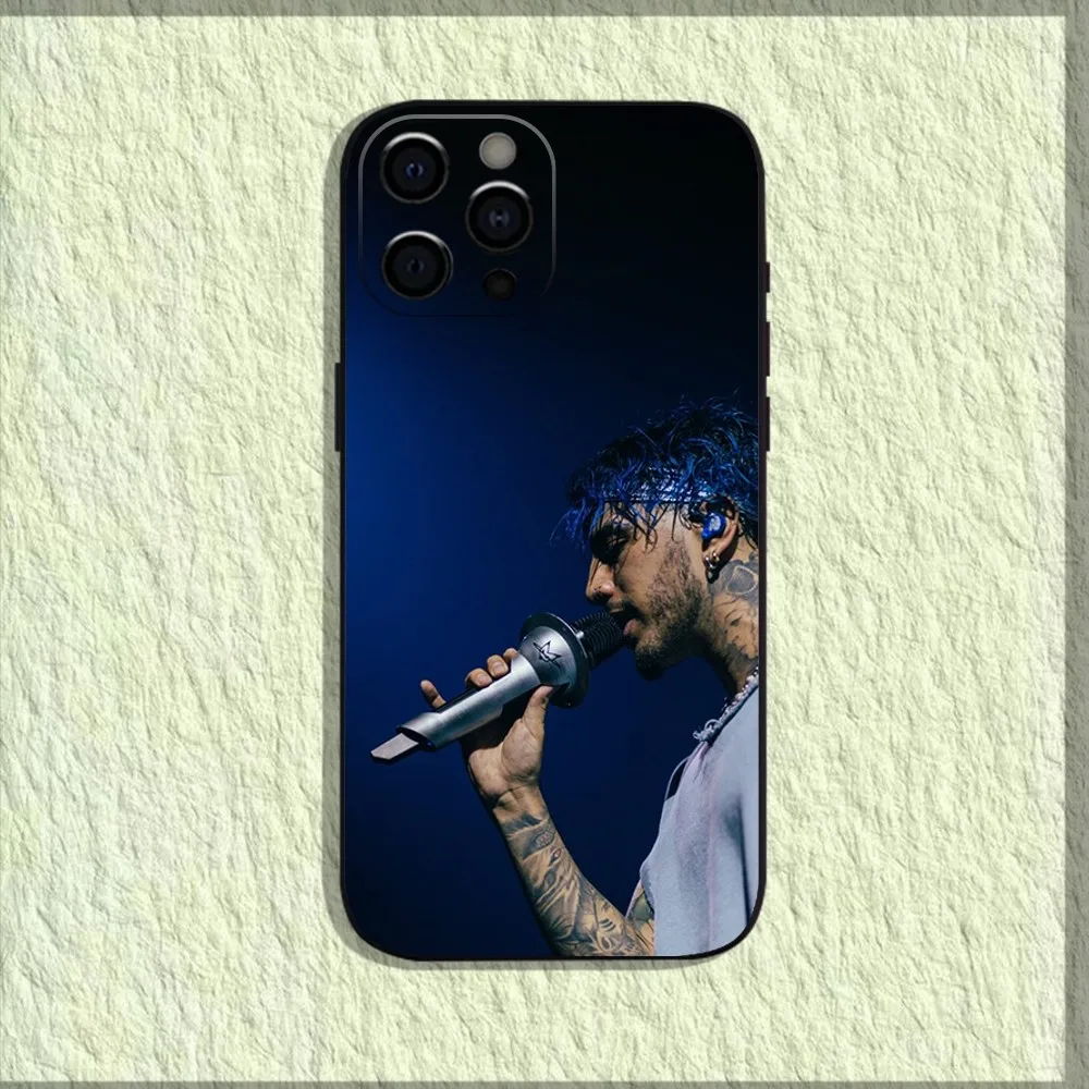 R-Rauw A-Alejandro Rapper Phone Case For iPhone 16,15,14,13,12,11,Pro,X,XS,Max,XR,Plus,Mini Soft Black Cover