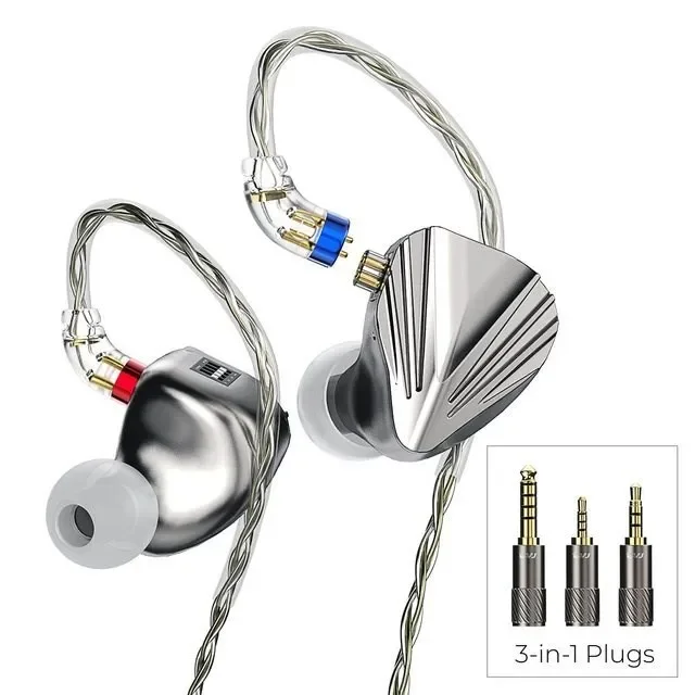 

CVJ Kumo 8BA in Ear Wired HIFI Best IEMs Earphone Balanced Armature Monitors Headphone with Tuning Switch 3in1 Plug