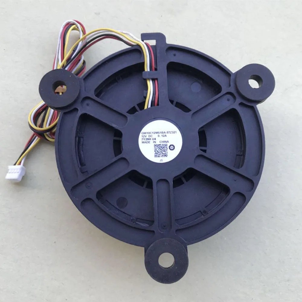 

NEW Refrigeration Fan GW10C12MS1BA-57Z321 12V 0.12A for Haier 0064001939 Refrigerator Cooling Fan Ventilation Motor Fan 10cm