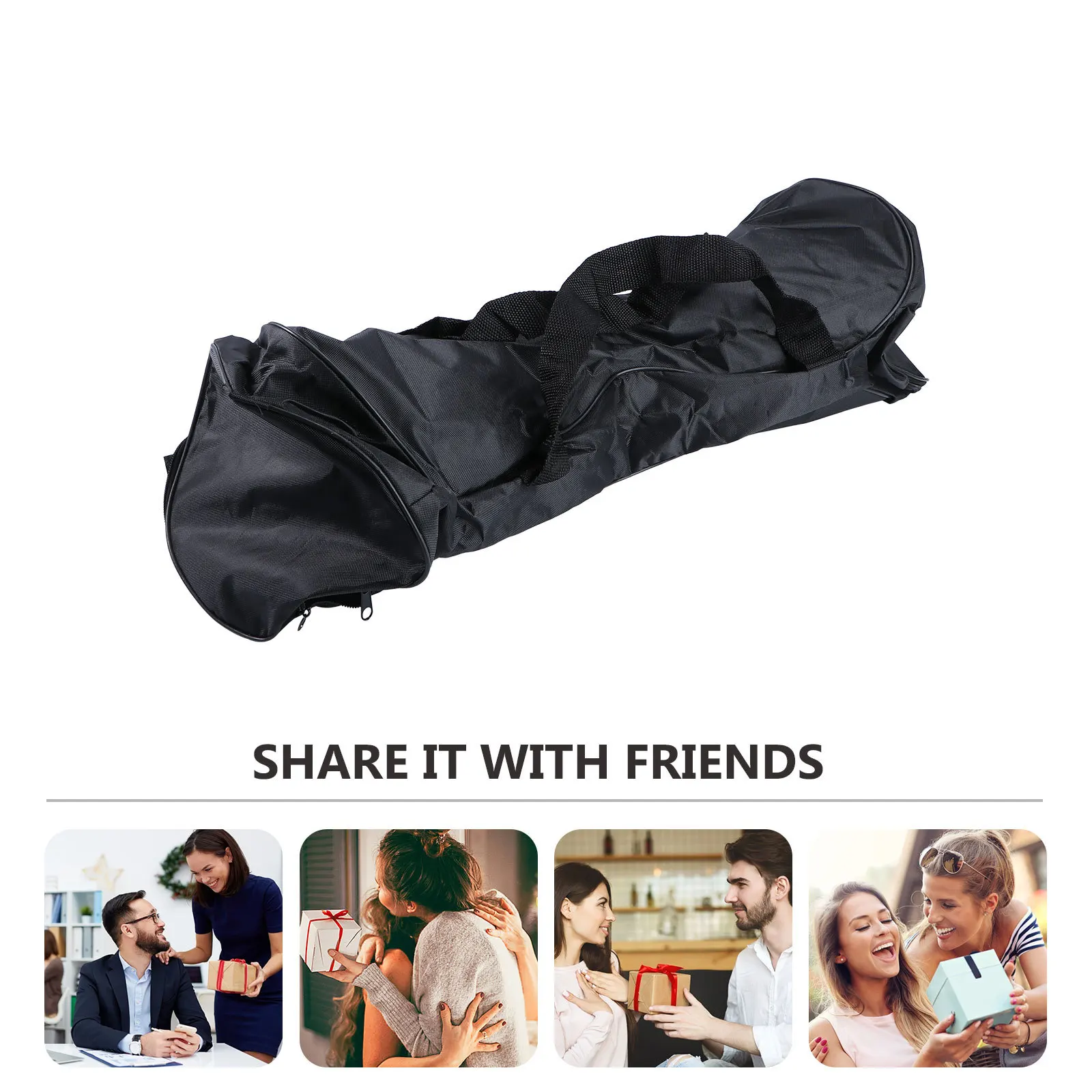 Balance Car Backpack 8 Inch Dual Use Adjustable Tote Bag For Outdoor Supplies Large Capacity Comfortable Carry No Scratch