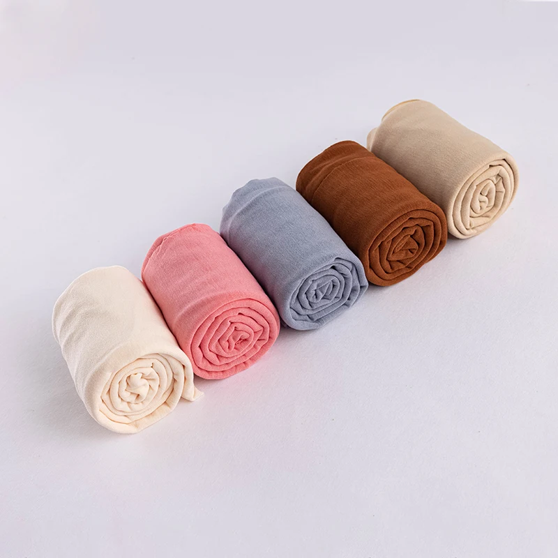 Fotografia Stretch Wraps para o bebê recém-nascido, infantil posando, estiramento, Swaddle colorido, Foto Props, Elastic Studio, Foto Acessórios, 27 cores