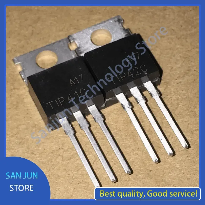 

10pcs TIP41C bipolar transistor TIP42C TO-220 brand new original