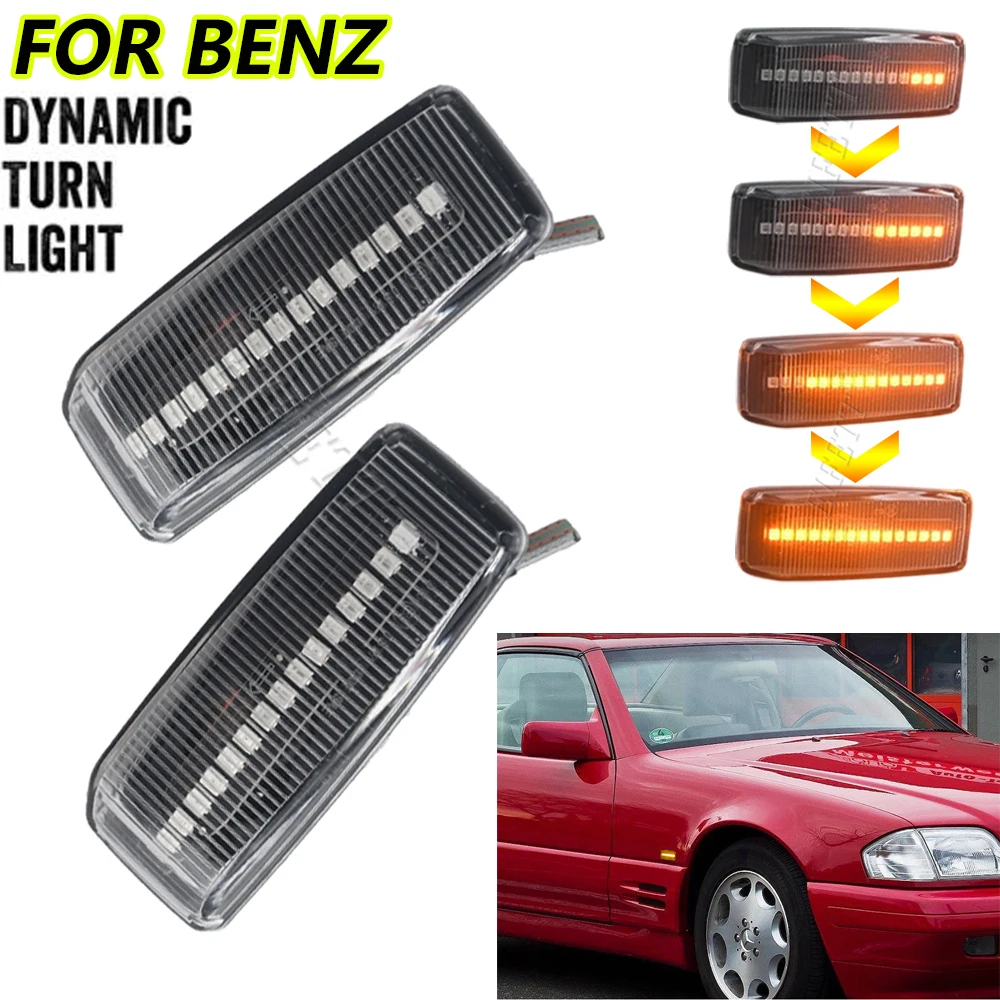

Side Marker Fender Light Indicator Turn Signal Lamp For Mercedes-Benz W124 R129 W140 W202 W201 1248202321 2028201521