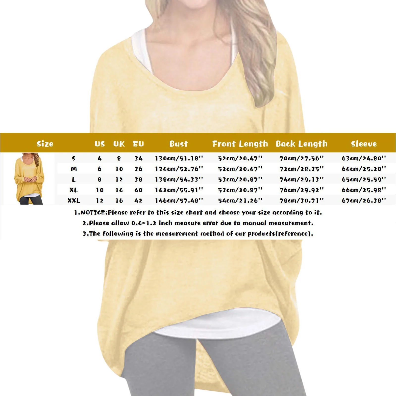 2024 Autumn Winter Oversize T Shirt Women T-Shirt Casual Loose Batwing Long Sleeve Tops Female Jumper Pullover Tunic Top