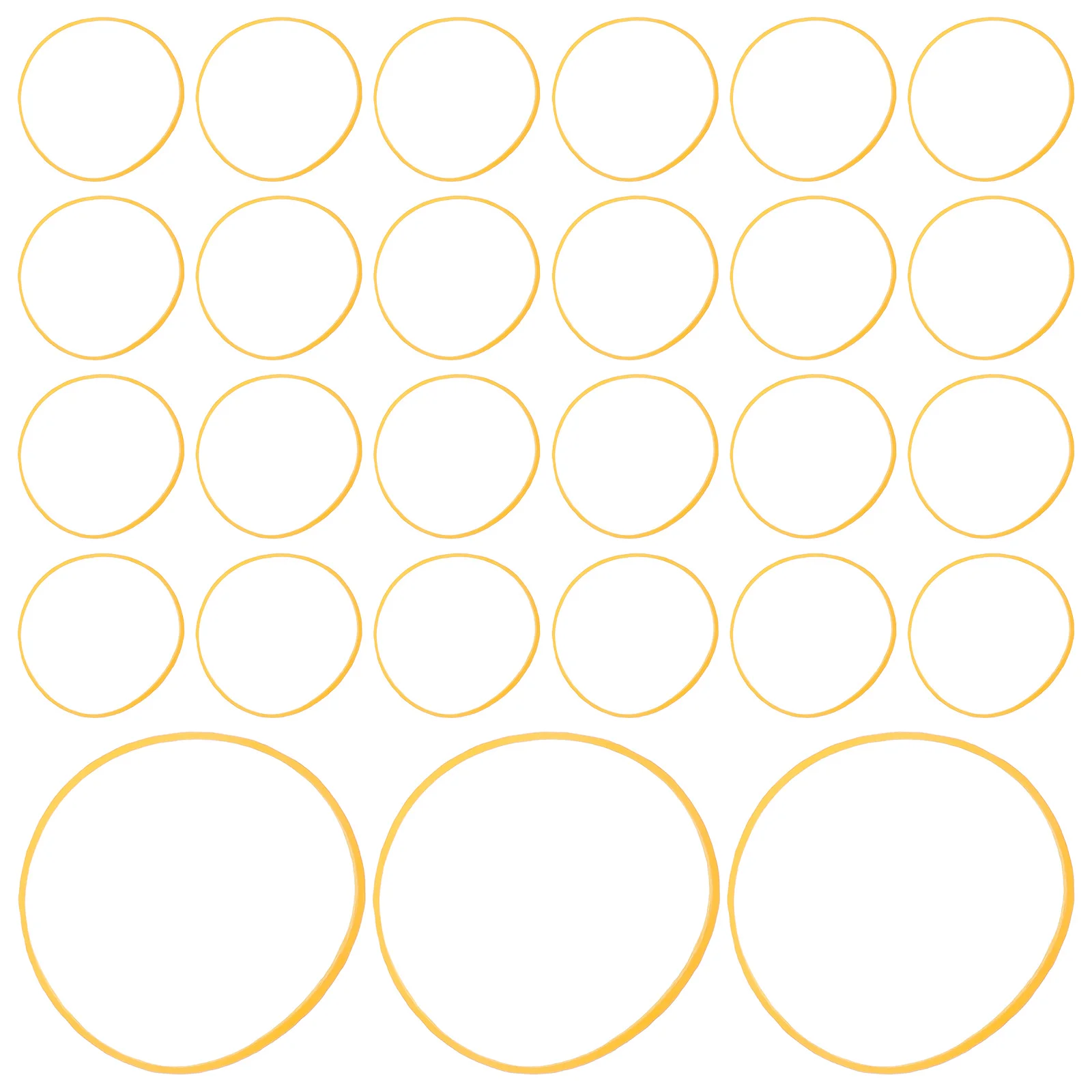 550 قطعة الأربطة المطاطية المرنة الثقيلة واسعة لمط حزام ربط لمكتب سلة المهملات تثبيت التخييم في الهواء الطلق التنزه