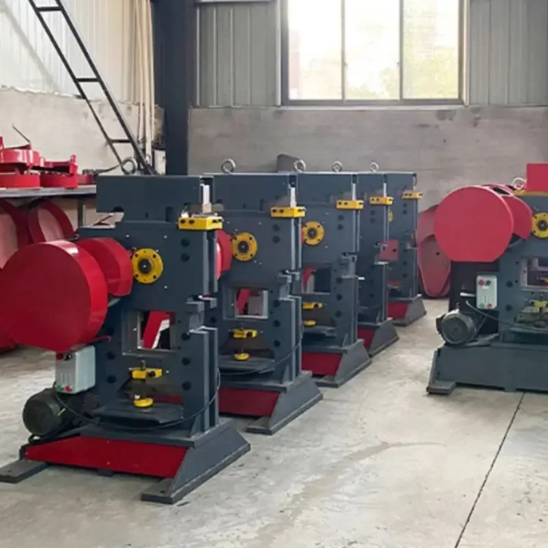Multipurpose Combined Punching Shearing Machine 2.2KW Motor 8mm Metal Angle Cutting 220V 380V