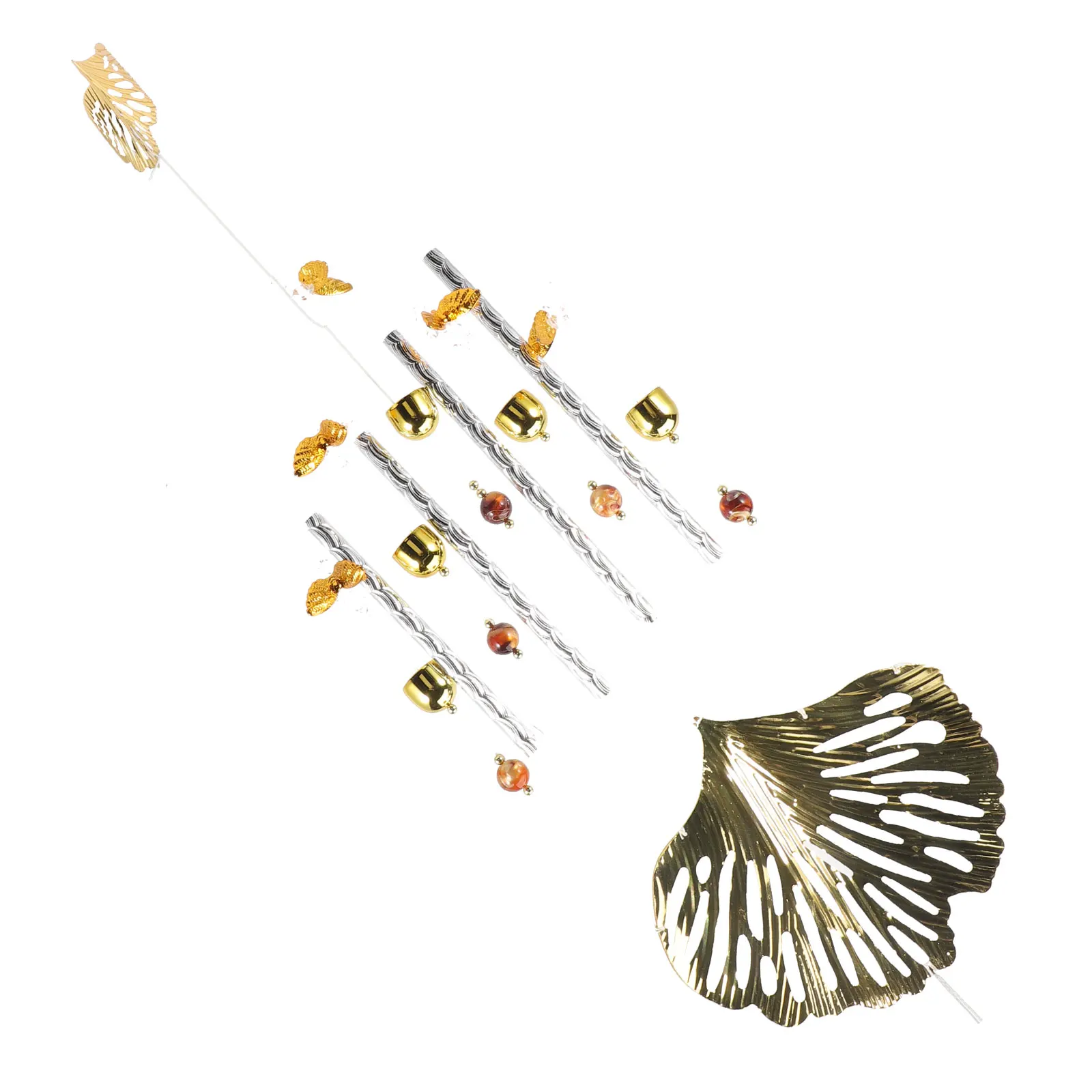 

Metal Wind Chimes Retro Decor Large Size Loud Sound Outdoor Hanging Balcony Garden Yard Gifts Durable Material Small
