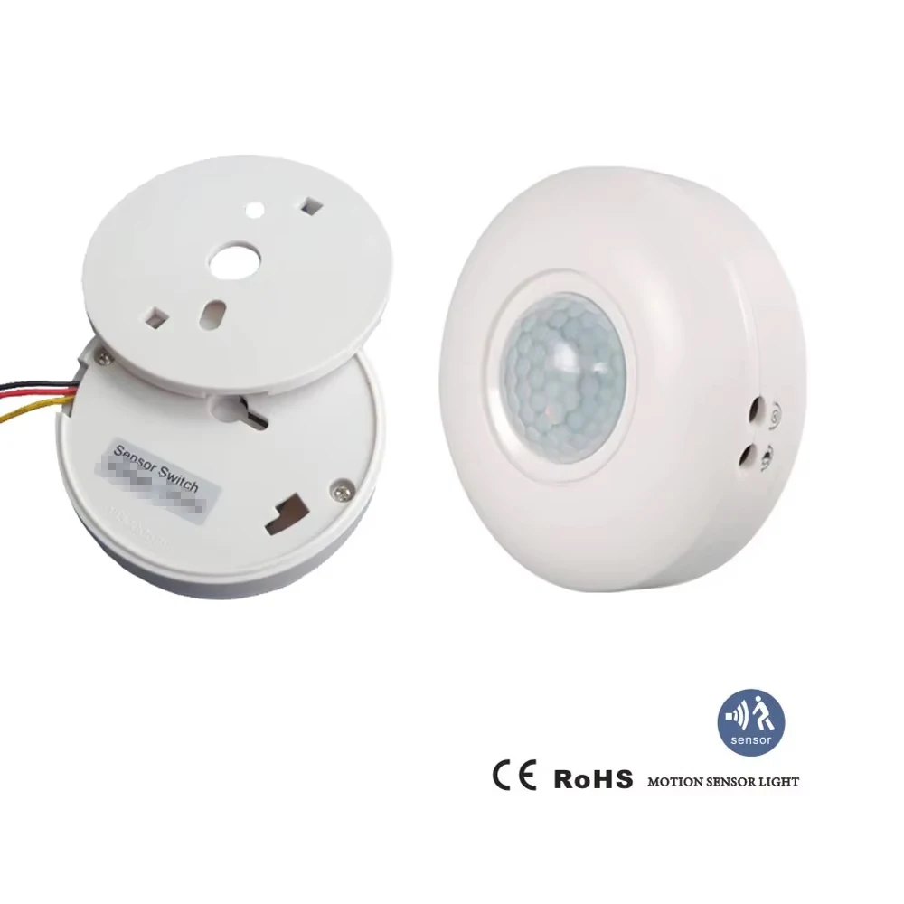 

220 В 110 В датчик движения переключатель PIR датчик движения автоматический потолочный инфракрасный таймер детектор лампа прожектор светодиодный переключатель ВКЛ. ВЫКЛ.