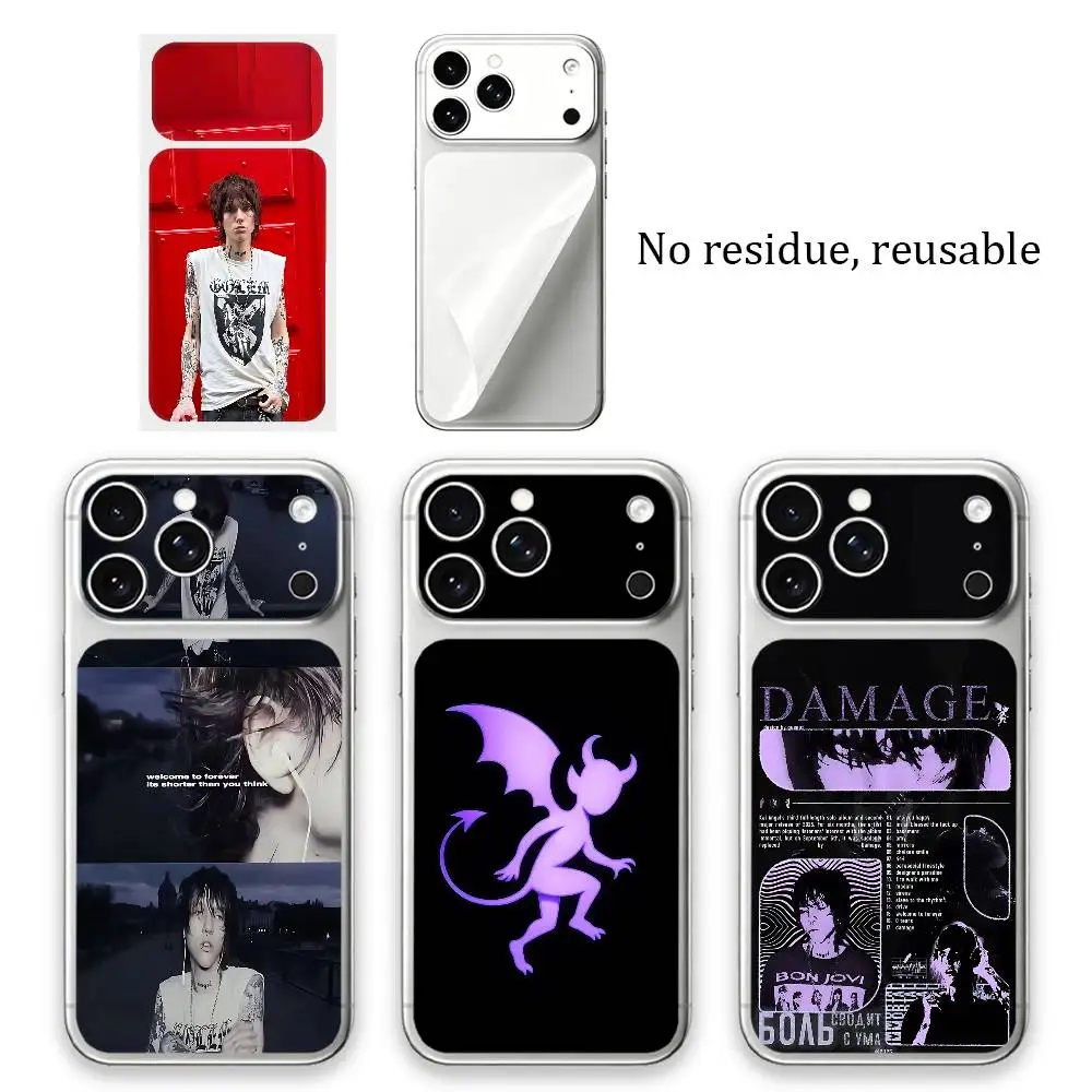 Kai Angel damage Back Skin Sticker For iPhone 17 Pro Max Anti-Scratch Rear Protective Film