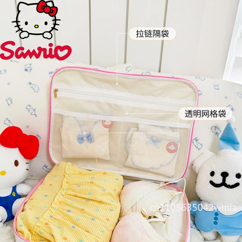  New Travel Storage Bag Fashionable High Quality Hand Luggage Bag Cartoon Versatile Large Capacity Clothing Storage Bag