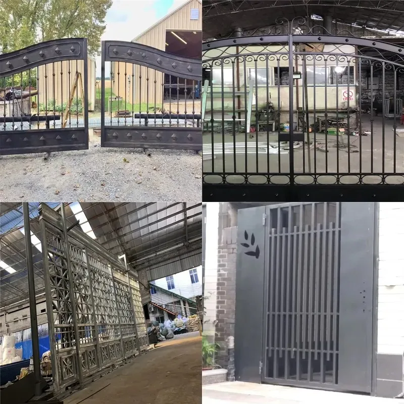 Luxury Metal Sliding Wrought Iron Door for Masjid Interior Design and Exterior Use High Quality Electronic Components
