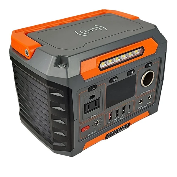 300w Solar Panel Charging Portable Solar Generator Camping Portable Emergency Power Bank All in One Compatible Devices