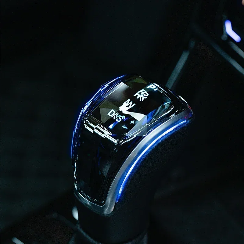 

Crystal Gear Shift Knob with Illuminated Gear Display for Volkswagen Series Left Hand Steering