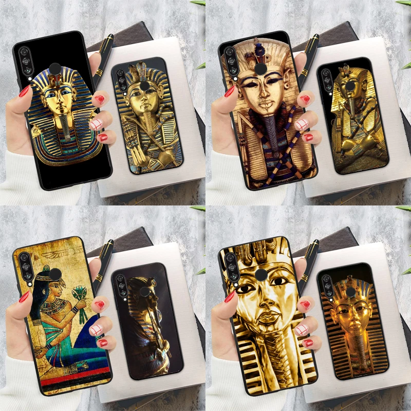 Egypt Egyptian Pharaoh For Huawei Nova Y60 Y70 Y90 Y61 Y91 3i 7i 8i 11i Nova 11 9 10 SE P20 P40 Lite P30 Pro Case