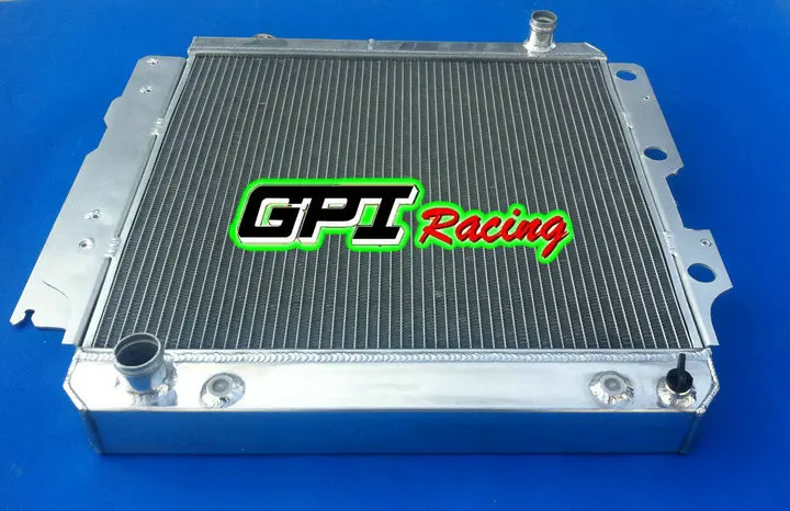 3ROW مشعاع ألومنيوم 1987-2006 لسيارة جيب رانجلر YJ/TJ/LJ 2.4L-4.2L 00 99 98 97 96 نظام تبريد عالي الكفاءة متين