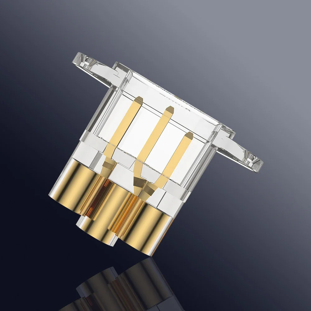 Viborg VI06TG Позолоченный вход IEC из чистой меди Аудиокласс Позолоченная входная вилка IEC из чистой меди Разъем питания переменного тока 250 В 15 А