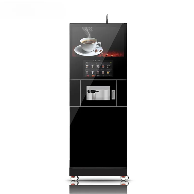 commercial professional fully automatic coffee vending machine