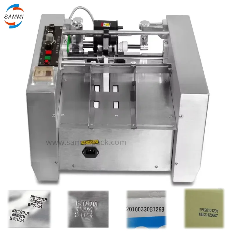 

Semi-Automatic Batch Number Stamp Coding Machine MY-300 Batch Code Printing Embossing Machine