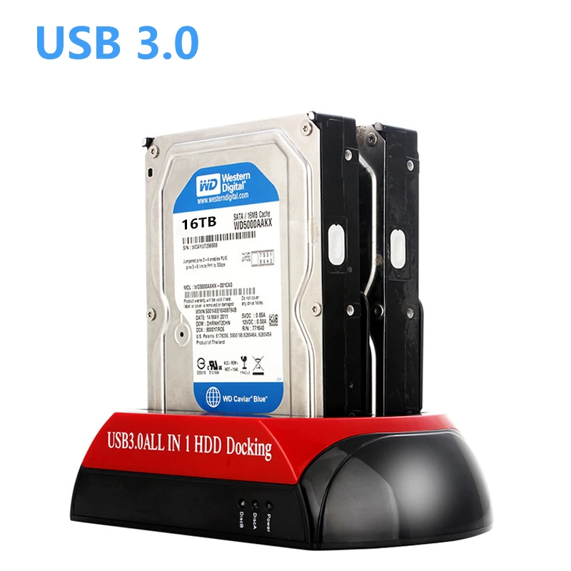 

Док-станция для жесткого диска 2 в 1 внешний адаптер SATA к USB 3,0 кабель 2,5 3,5 дюйма HDD SSD 22 pin Sata разъем питания