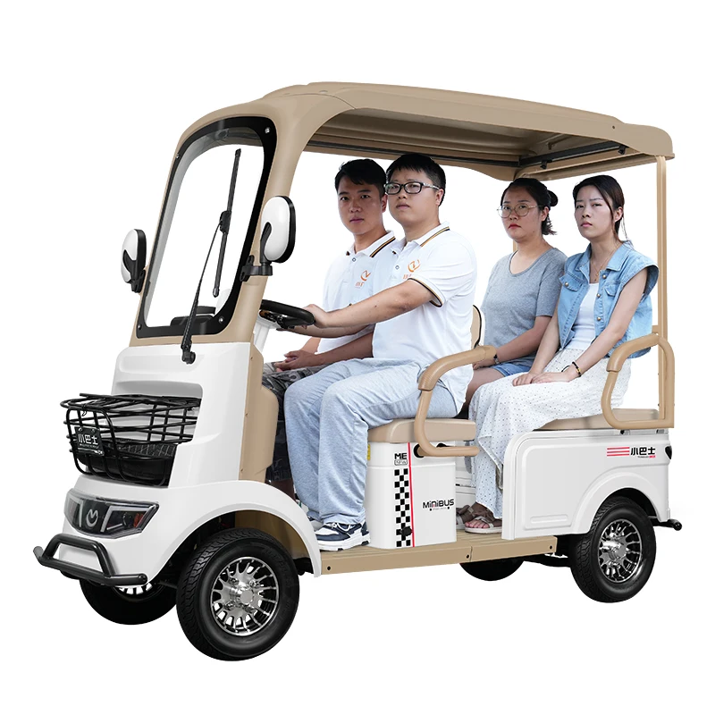 

[Good Helper] MinibusA7 Electric Four-wheeler With Canopy. Four-person Seat. Daily Use. Kids, Elderly, Disabled. 650w Motor.