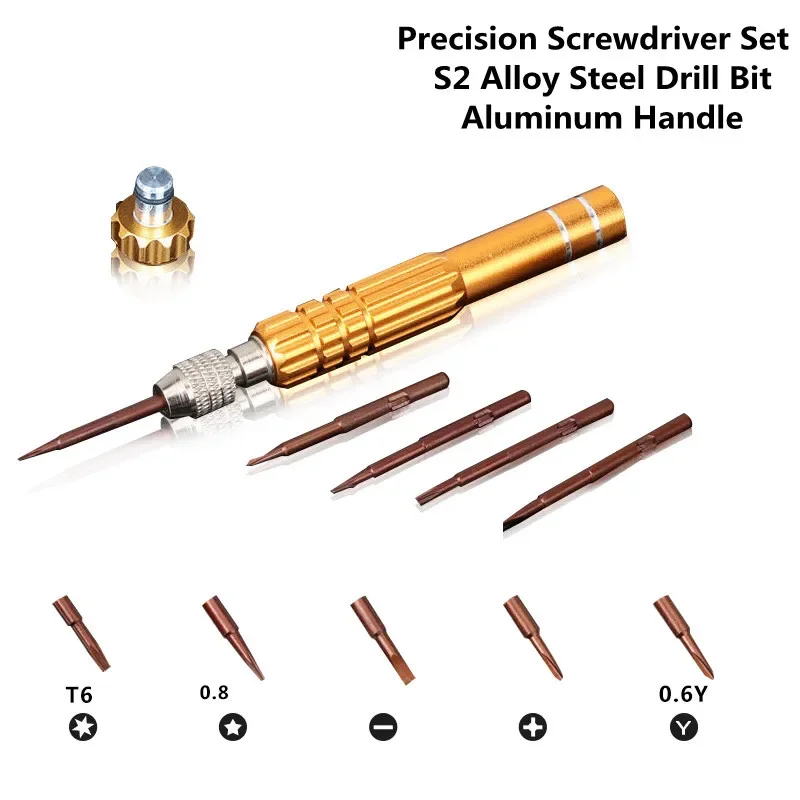 5/6/7 stück Multifunktions-schraubendreher-set Handy Uhren Brillen Demontage Werkzeuge Laptop Reparatur Werkzeuge Reparatur Zubehör – Detail 5