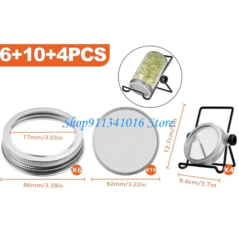  Healthy Plant Cultivation Set possesses 6 Metal Covers And 4 Firm Dark Bases